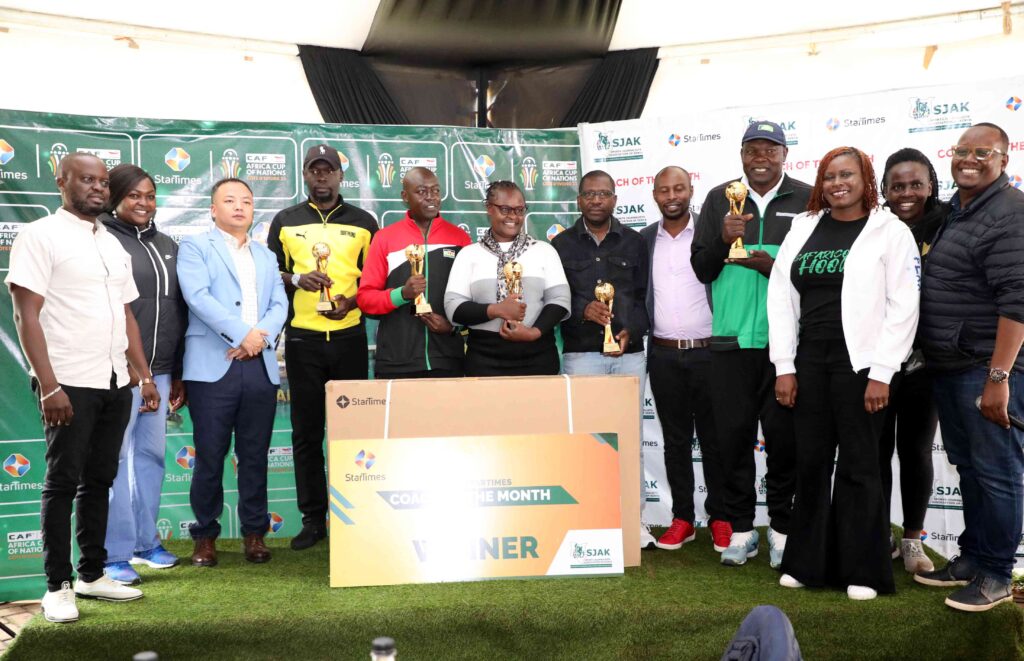 Sports Journalists Association of Kenya (SJAK) in collaboration with StarTimes on Saturday awarded nine coaches for their exemplary efforts as Coach of the Month Award winners for the period between April and December 2023.