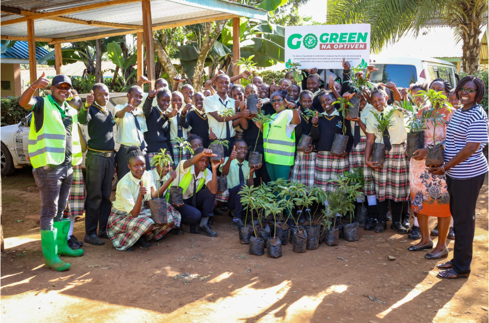 Season 2 of Go Green Na Optiven Campaign Kicks Off as Optiven Foundation Continues Environmental Advocacy